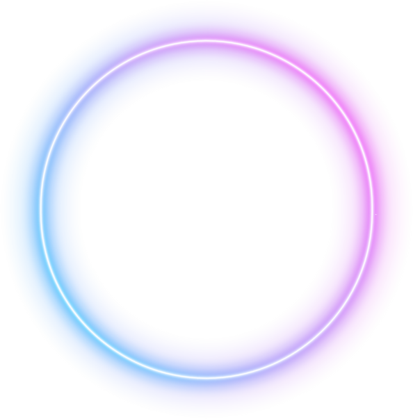 Gradient Neon Circle